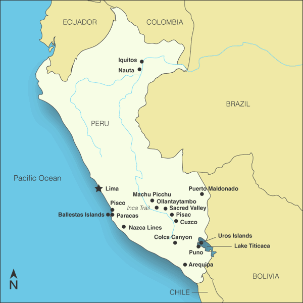 Peru Map